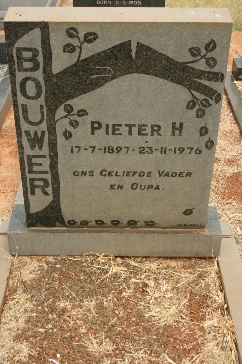 BOUWER Pieter H. 1897-1976