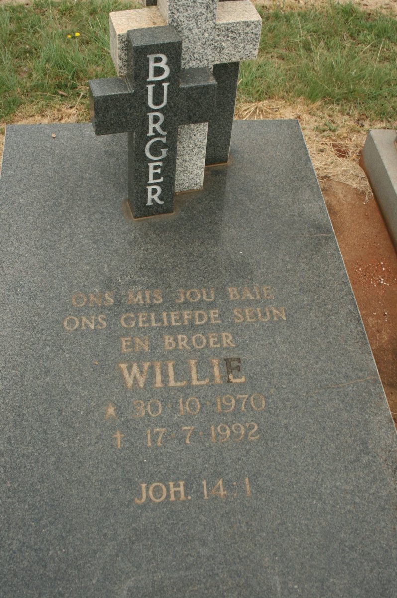 BURGER Willie 1970-1992