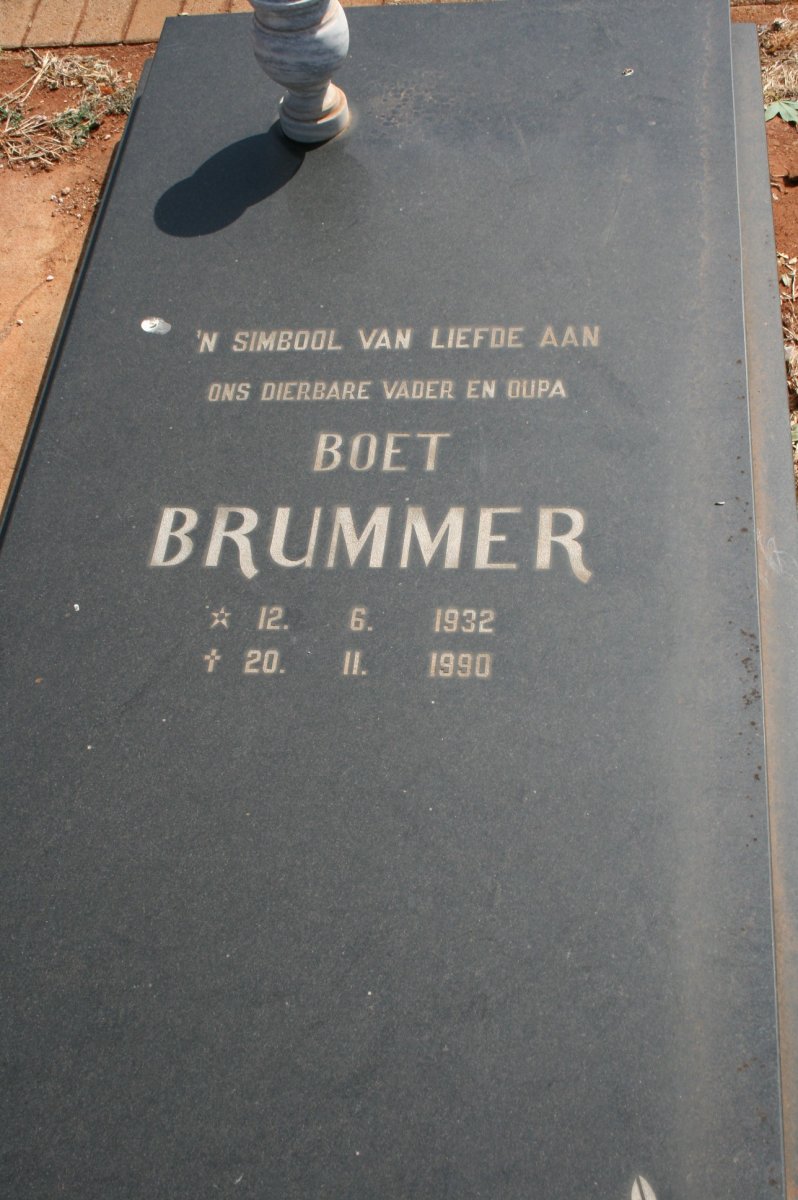 BRUMMER Boet 1932-1990