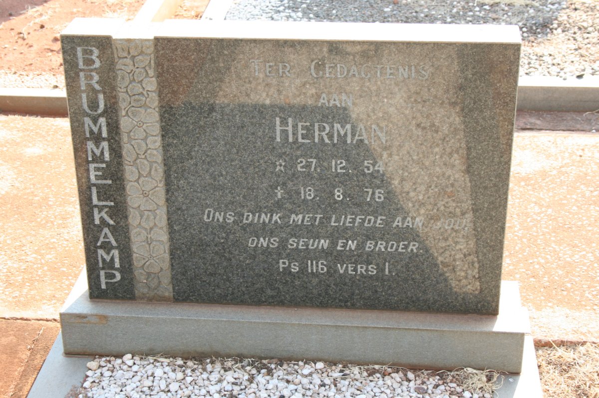 BRUMMELKAMP Herman 1954-1976