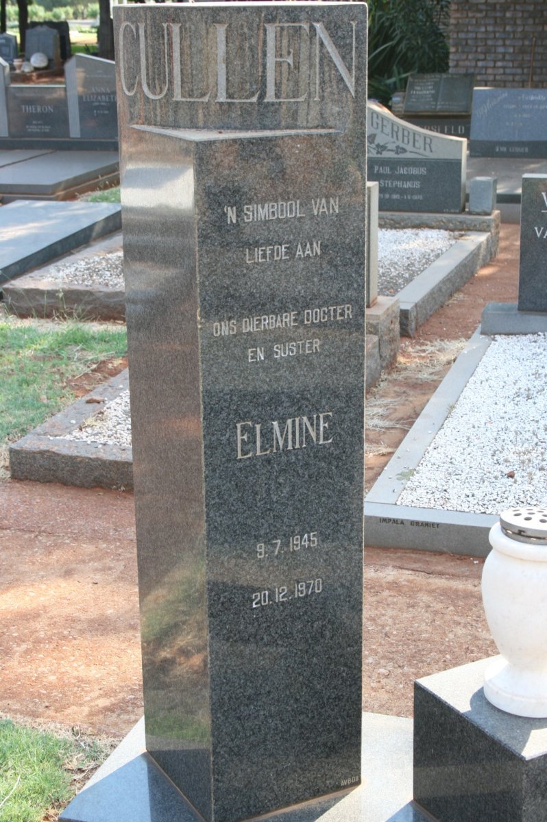 CULLEN Elmine 1945-1970