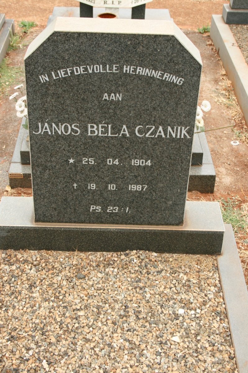 CZANIK János Béla 1904-1987