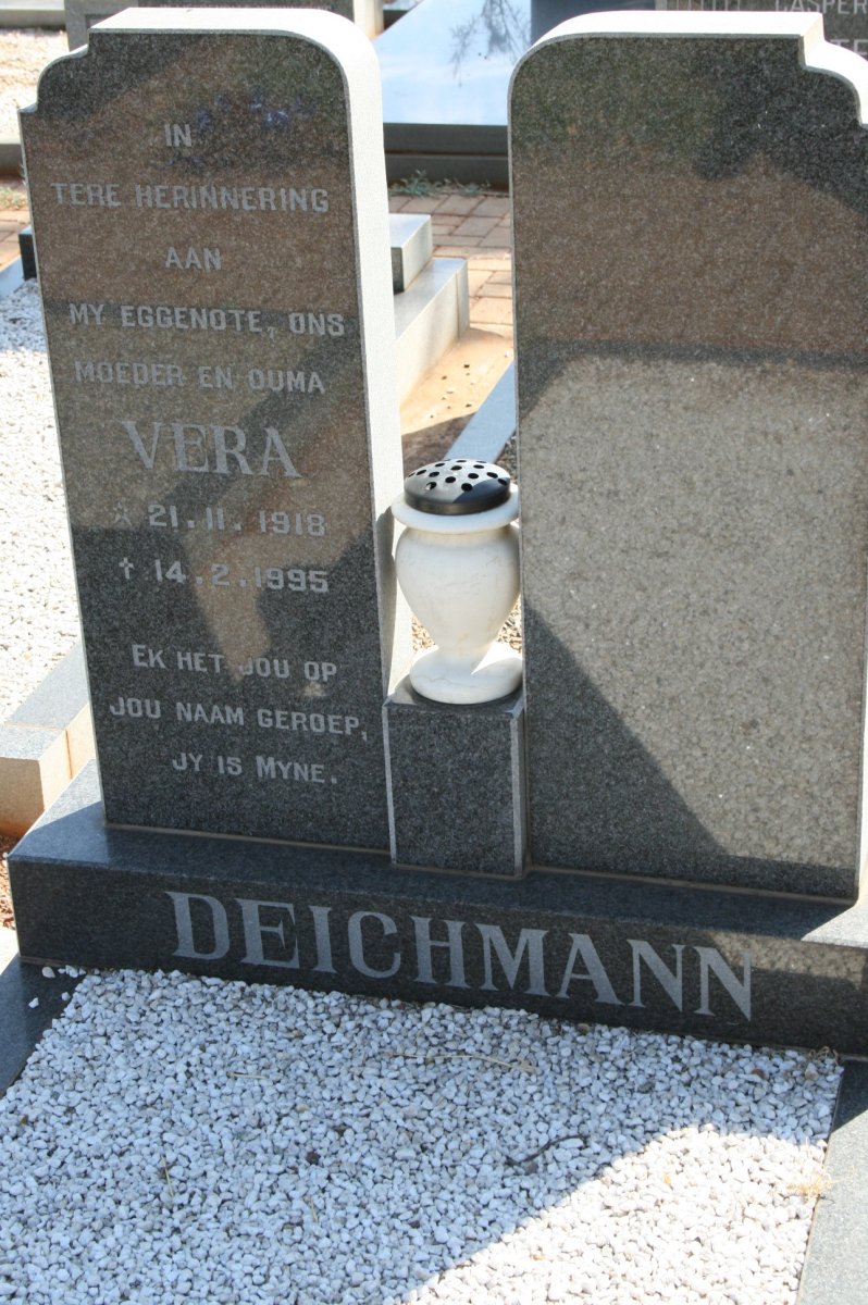 DEICHMANN Vera 1918-1995