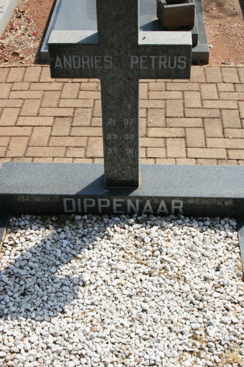 DIPPENAAR Andries Petrus 1937-1991