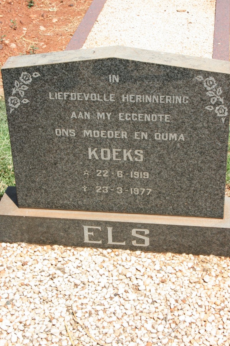 ELS Koeks 1919-1977
