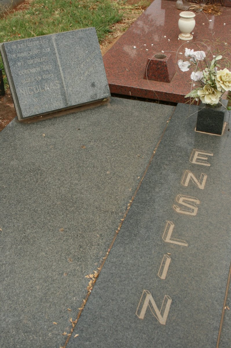 ENSLIN Nicolaas 1922-1987