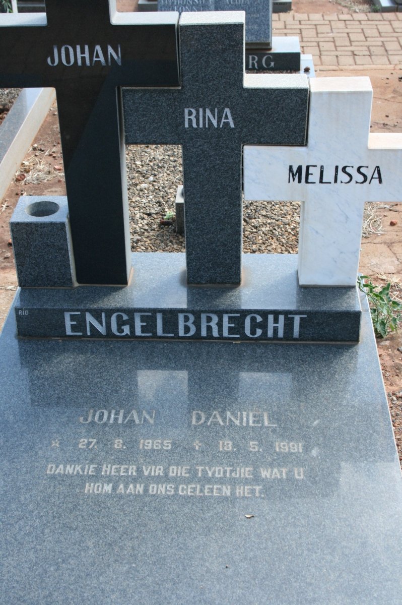 ENGELBRECHT Johan Daniel 1965-1991