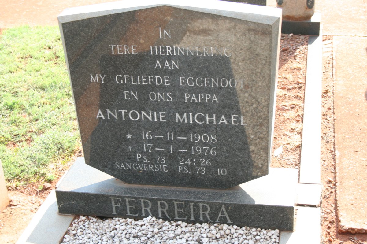 FERREIRA Antonie Michael 1908-1976