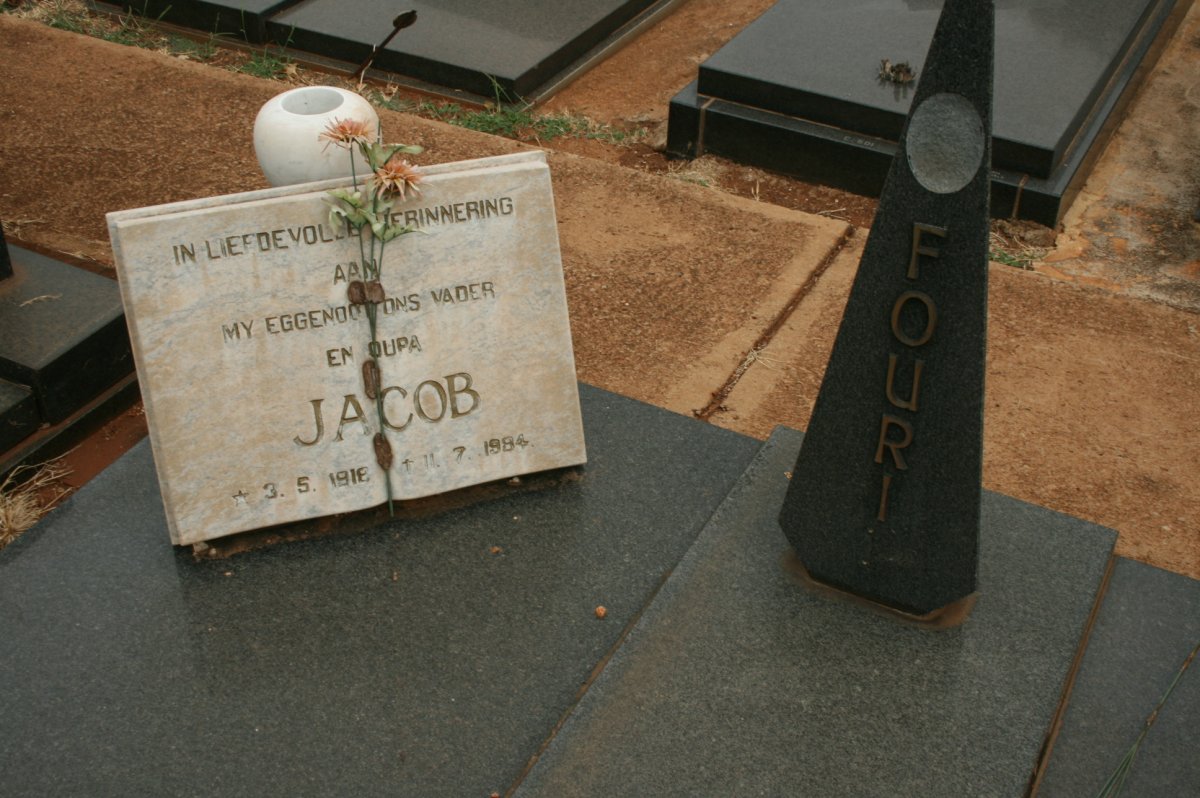 FOURIE Jacob 1918-1986