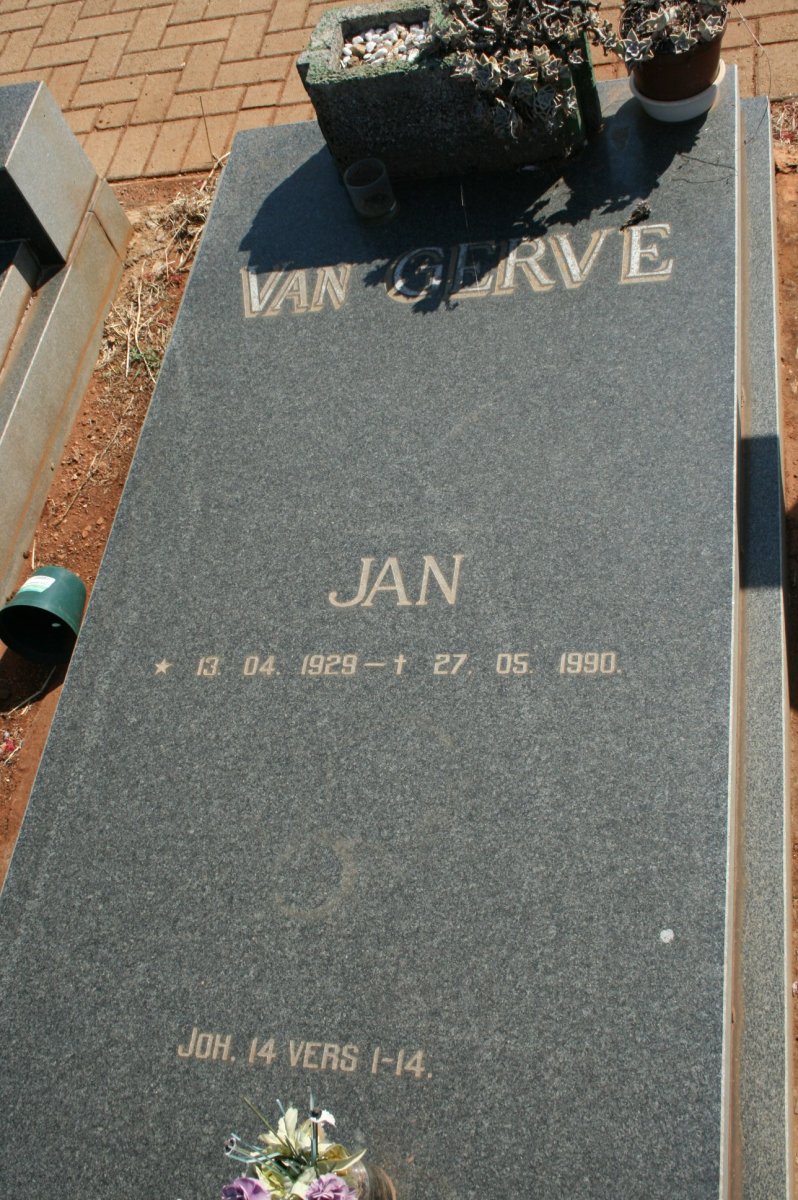 GERVE Jan, van 1929-1990