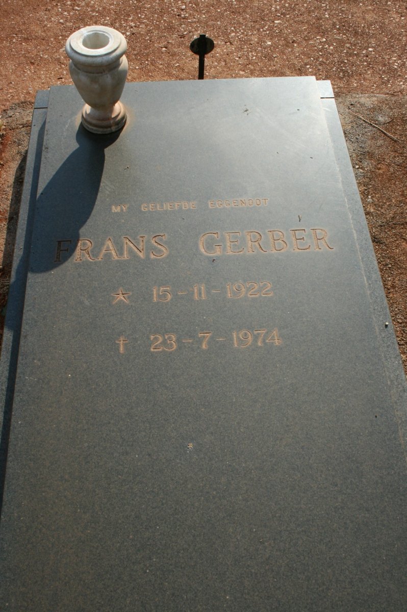 GERBER Frans 1922-1974
