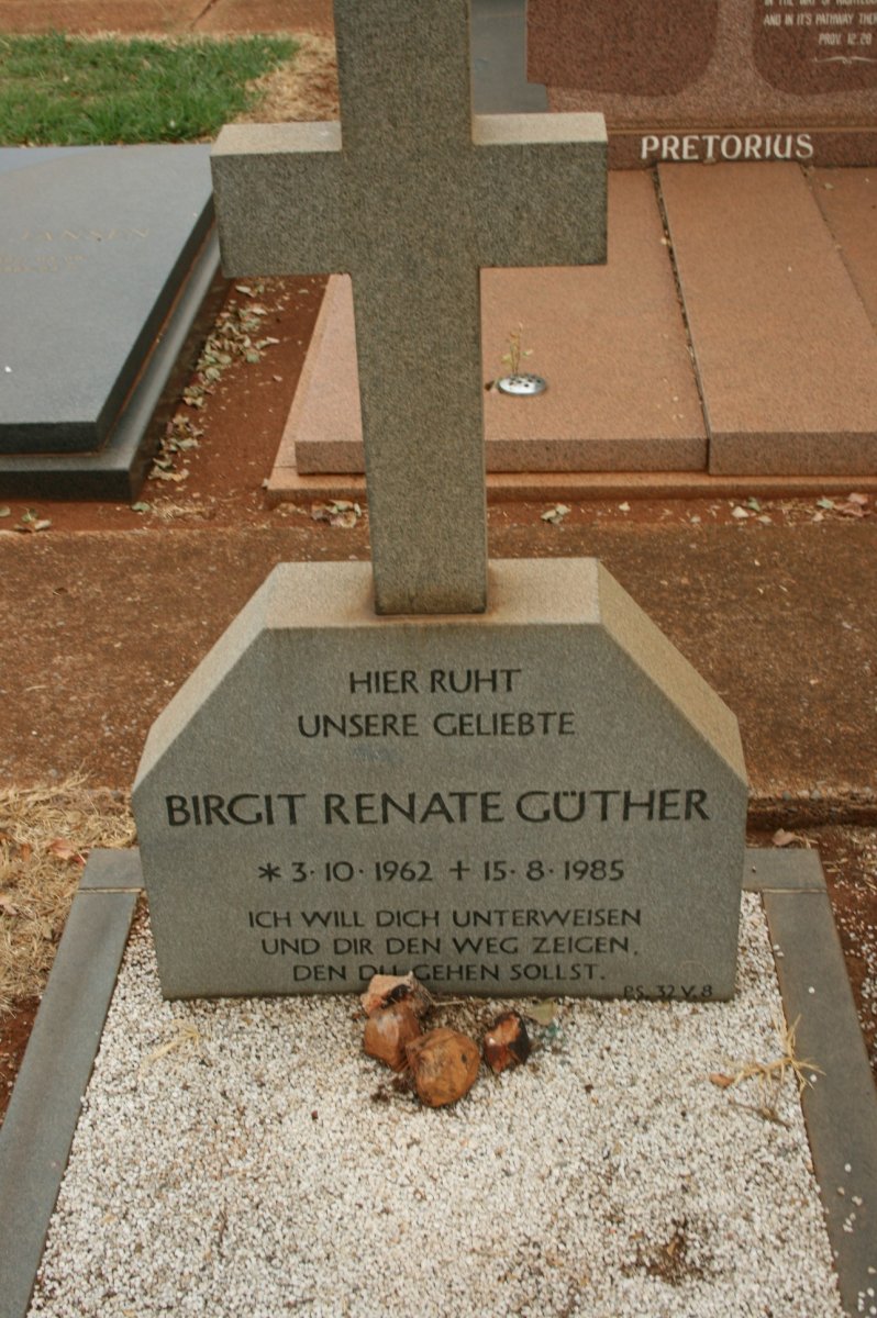 GÜTHER Birgit Renate 1962-1985