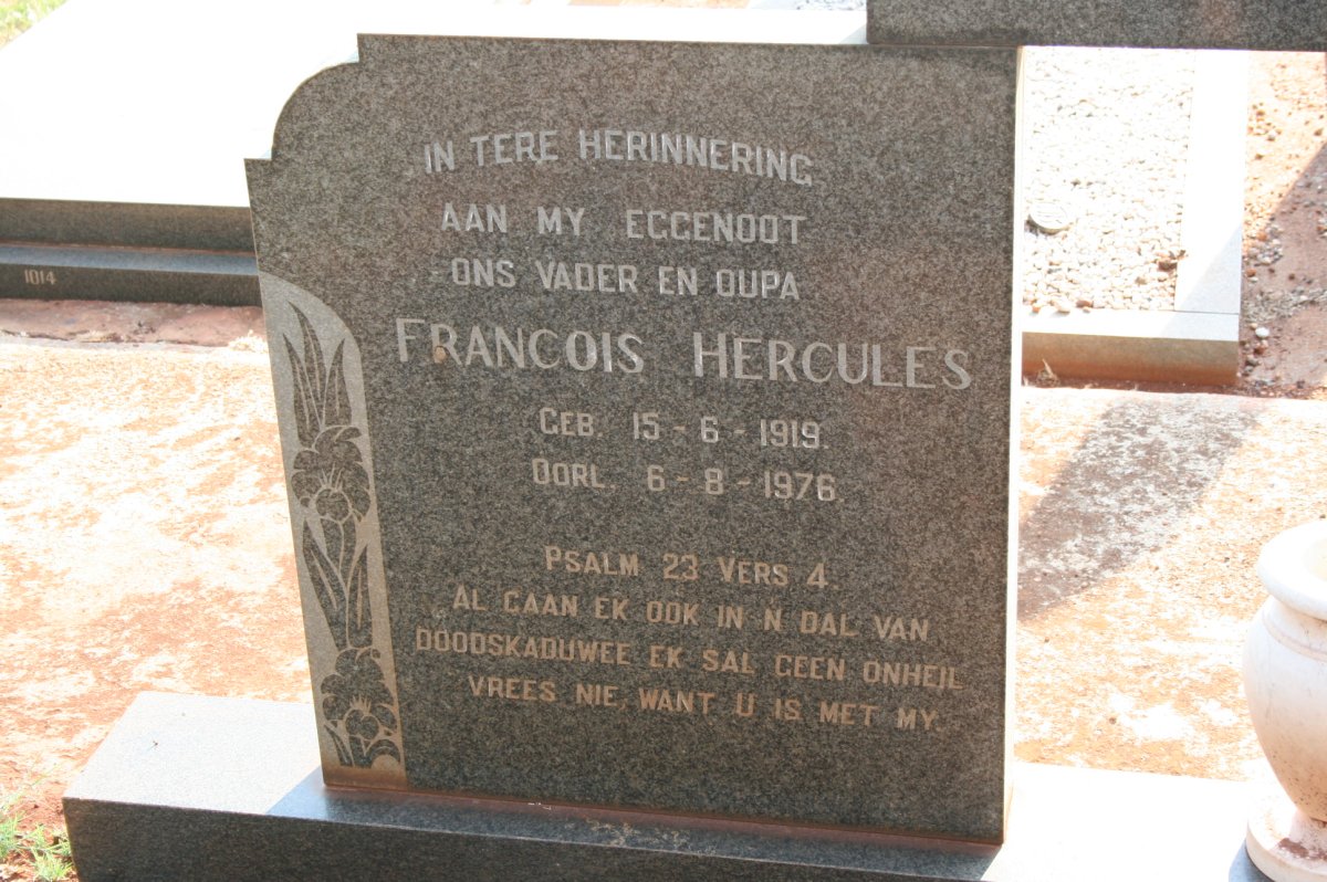 HERCULES Francois 1919-1976