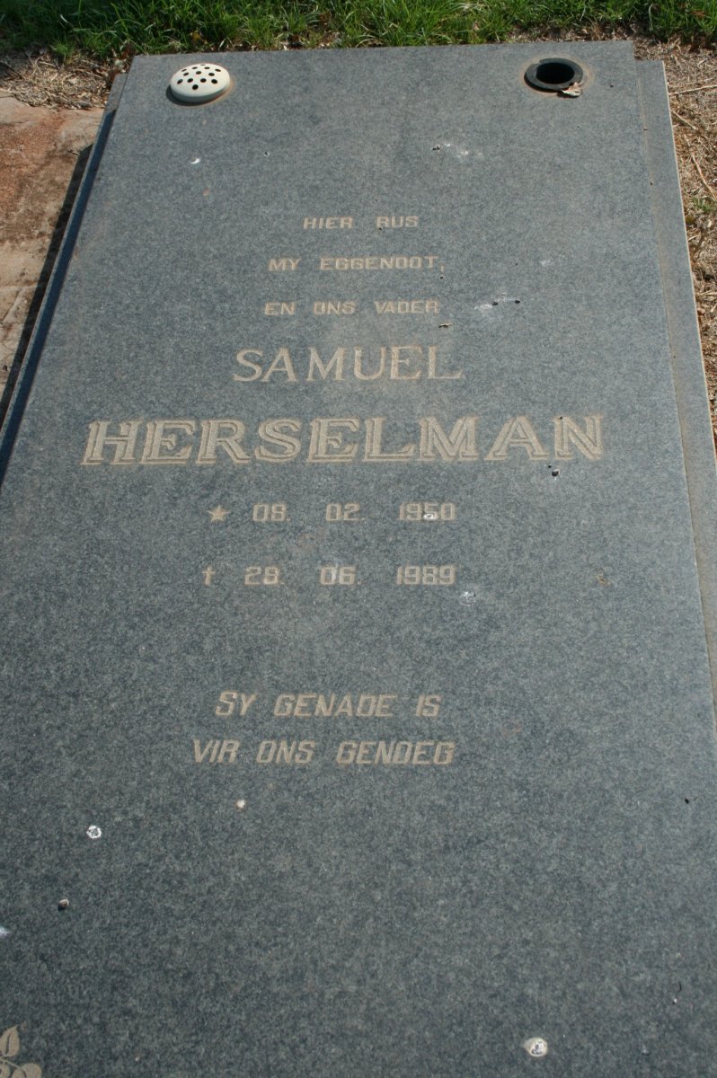 HERSELMAN Samuel 1950-1989