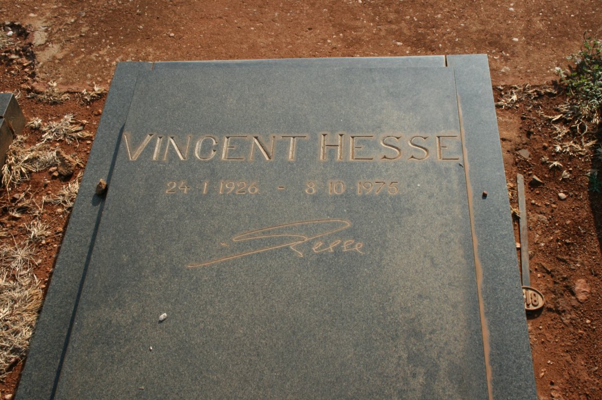 HESSE Vincent 1926-1975