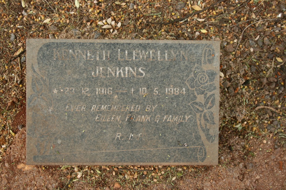 JENKINS Kenneth Llewellyn 1916-1984