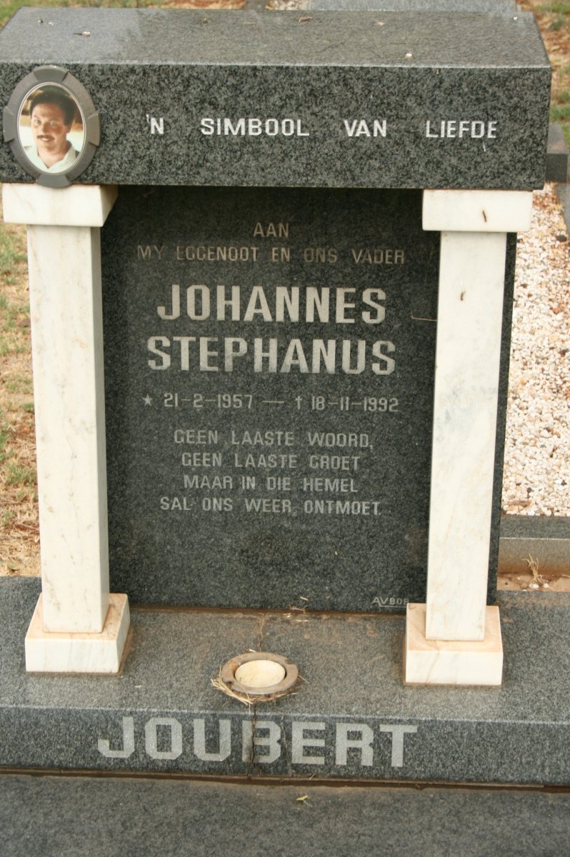 JOUBERT Johannes Stephanus 1957-1992