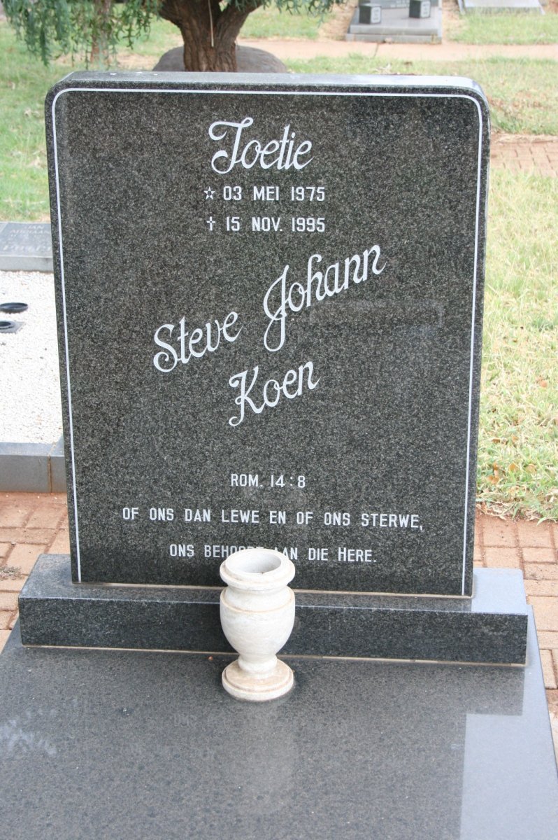 KOEN Steve Johan 1975-1995
