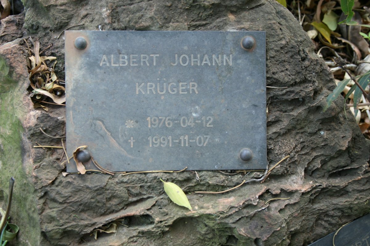 KRÜGER Albert Johann 1976-1991