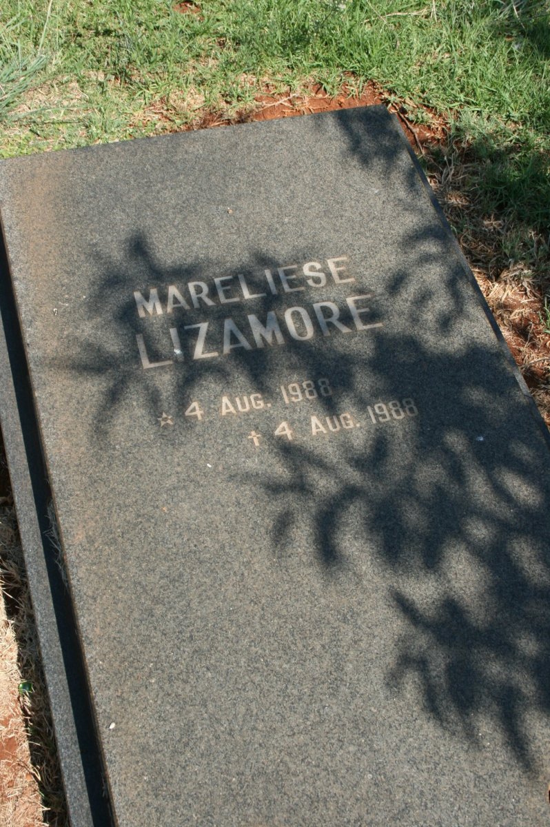 LIZAMORE Mareliese 1988-1988