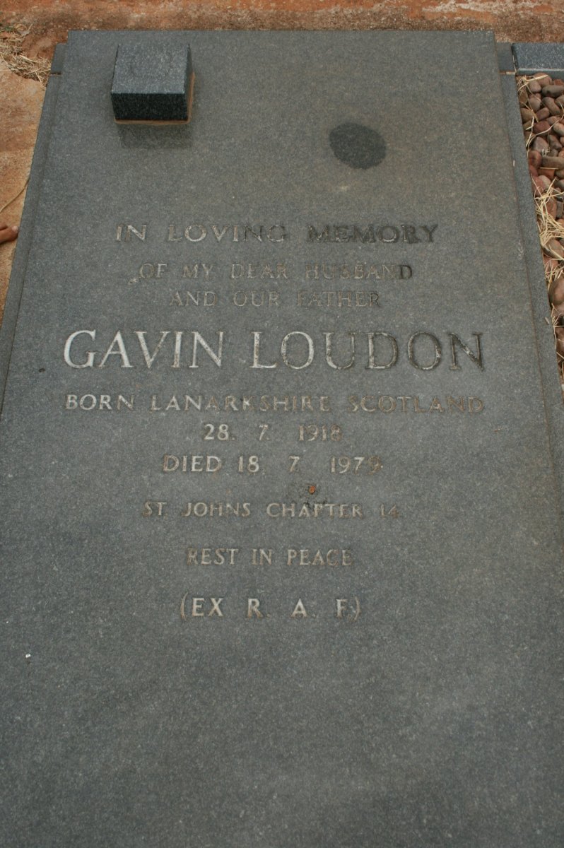 LOUDON Gavin 1918-1979