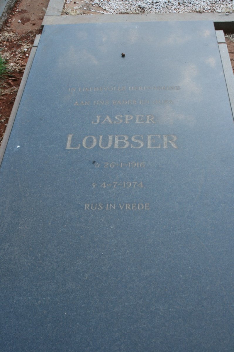 LOUBSER Jasper 1916-1974