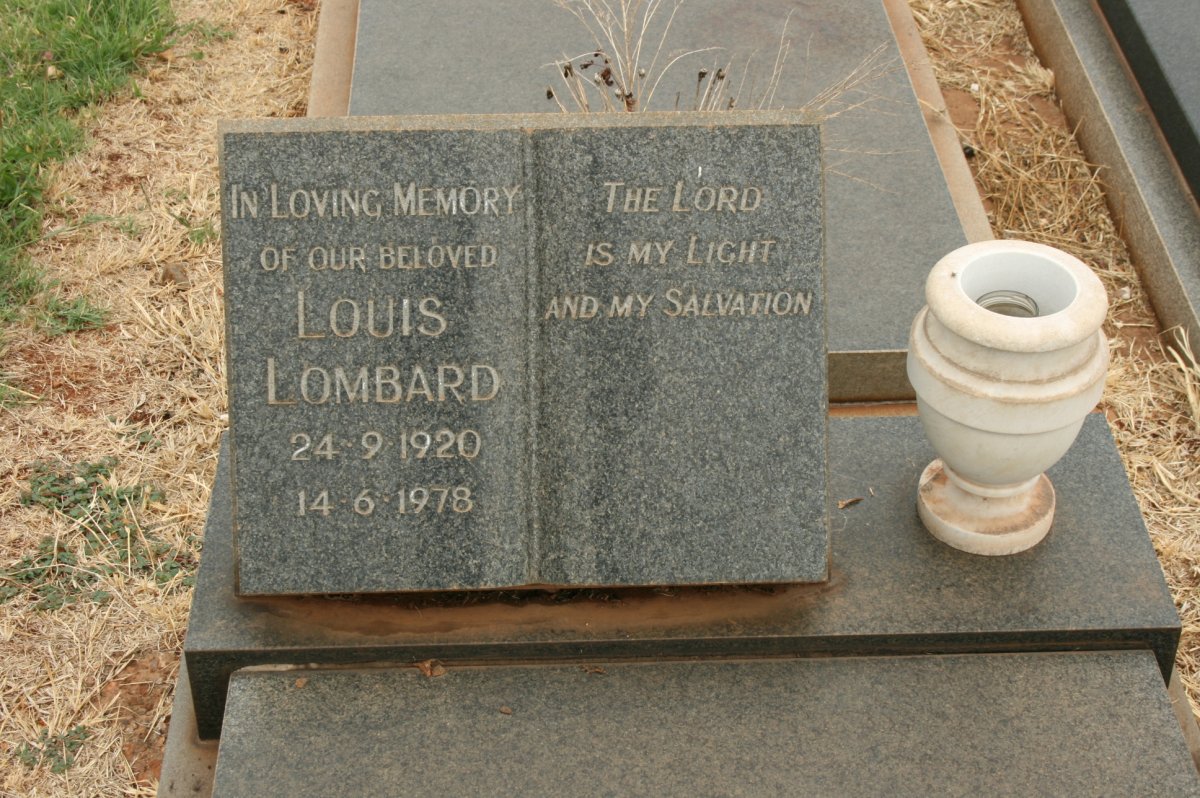 LOMBARD Louis 1920-1978