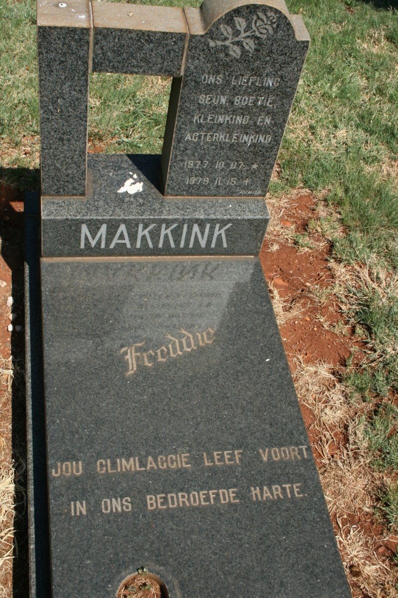 MAKINK Freddie 1977-1978