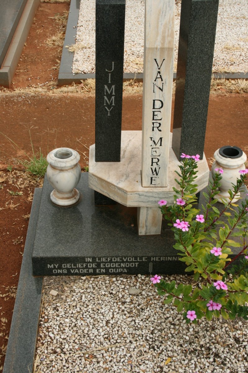 MERWE Jimmy, van der