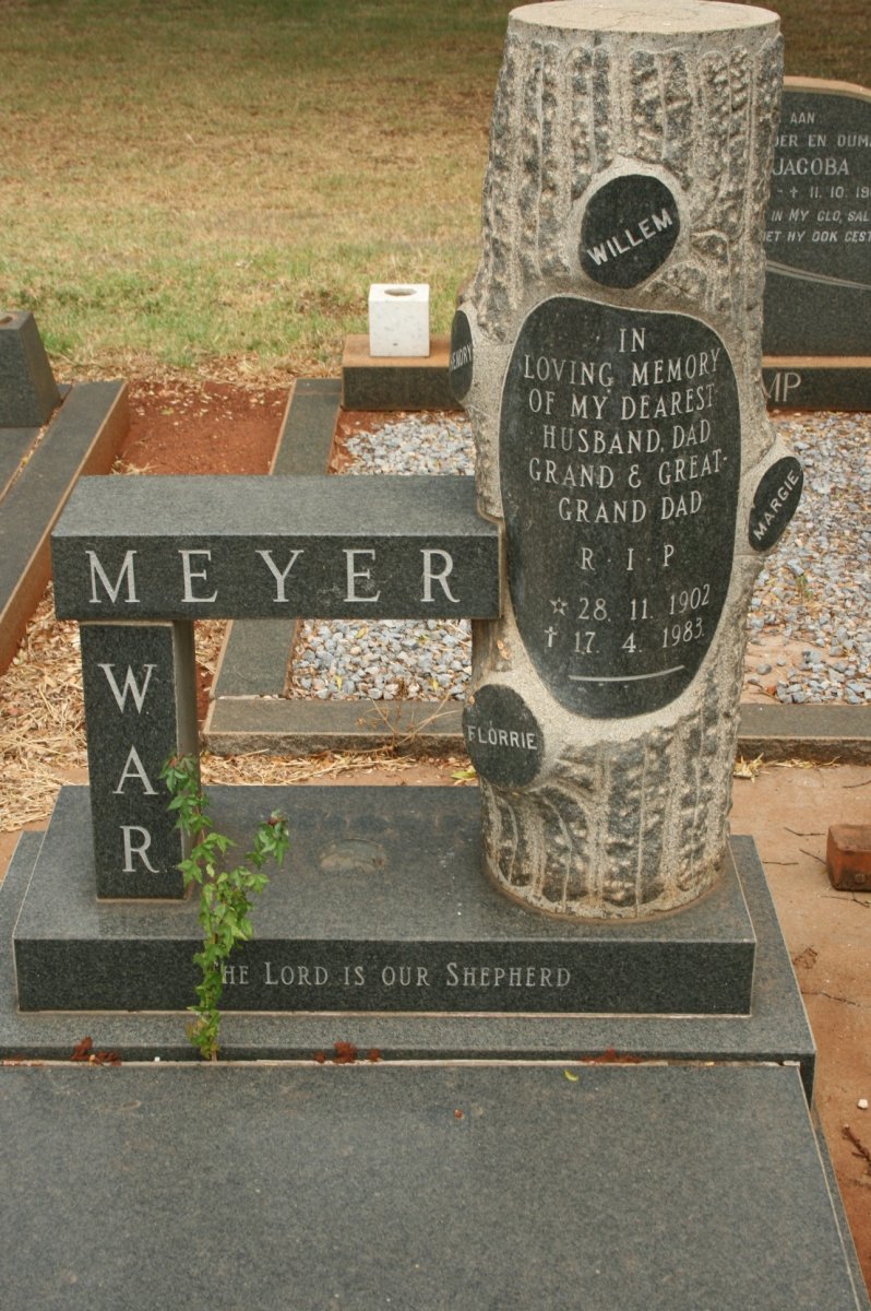 MEYER W.A.R. 1902-1983
