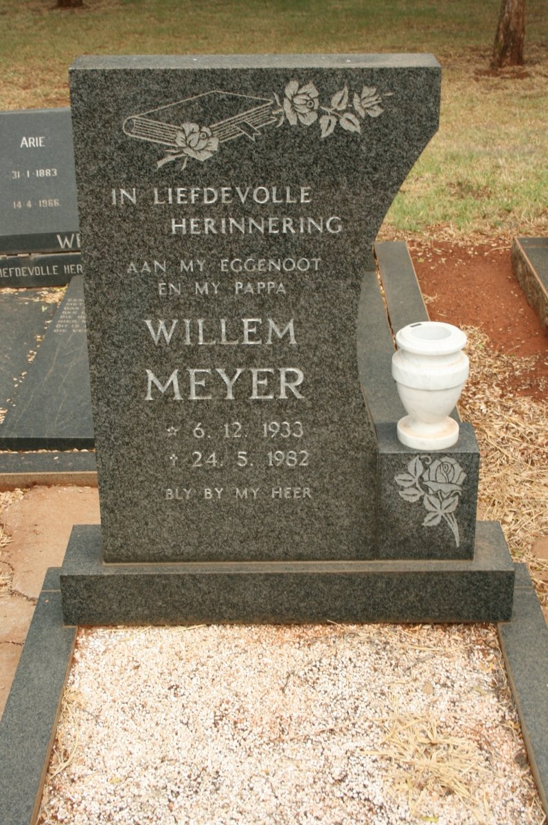 MEYER Willem 1933-1982