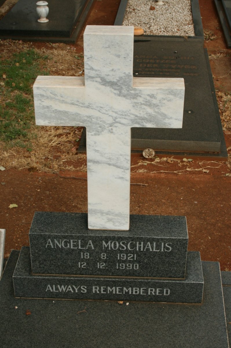 MOSCHALIS Angela 1921-1990