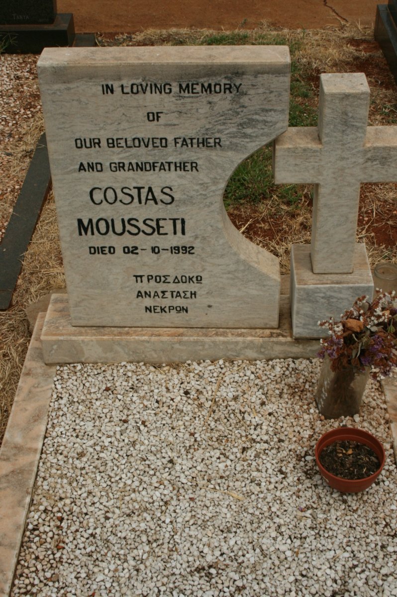 MOUSSETI Costas -1992