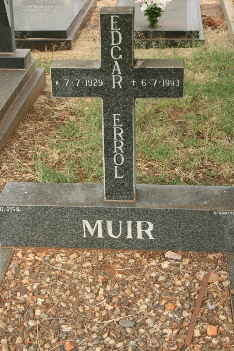 MUIR Edgar Errol 1929-1993