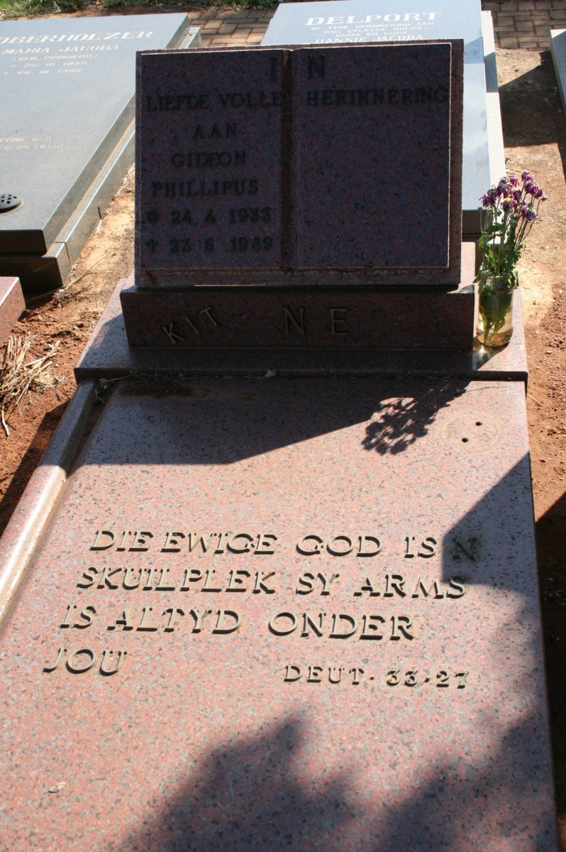 NEL Gideon Phillipus 1933-1989