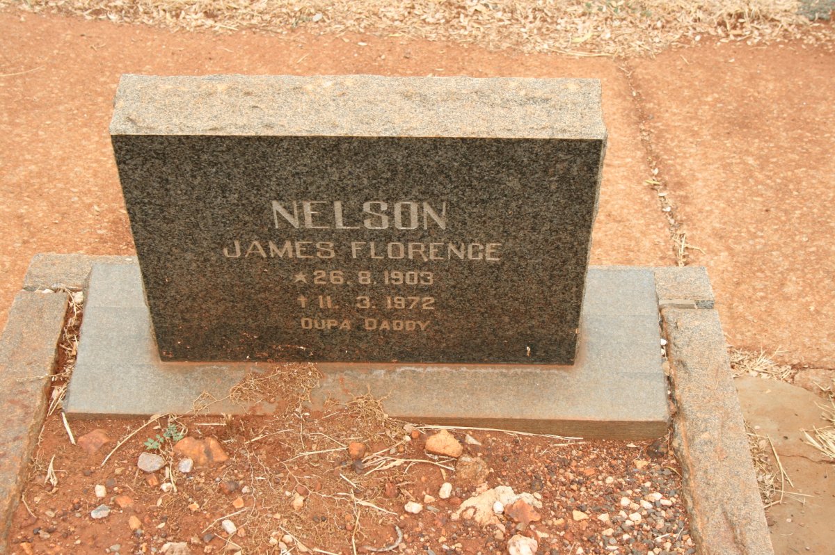 NELSON James Florence 1903-1972