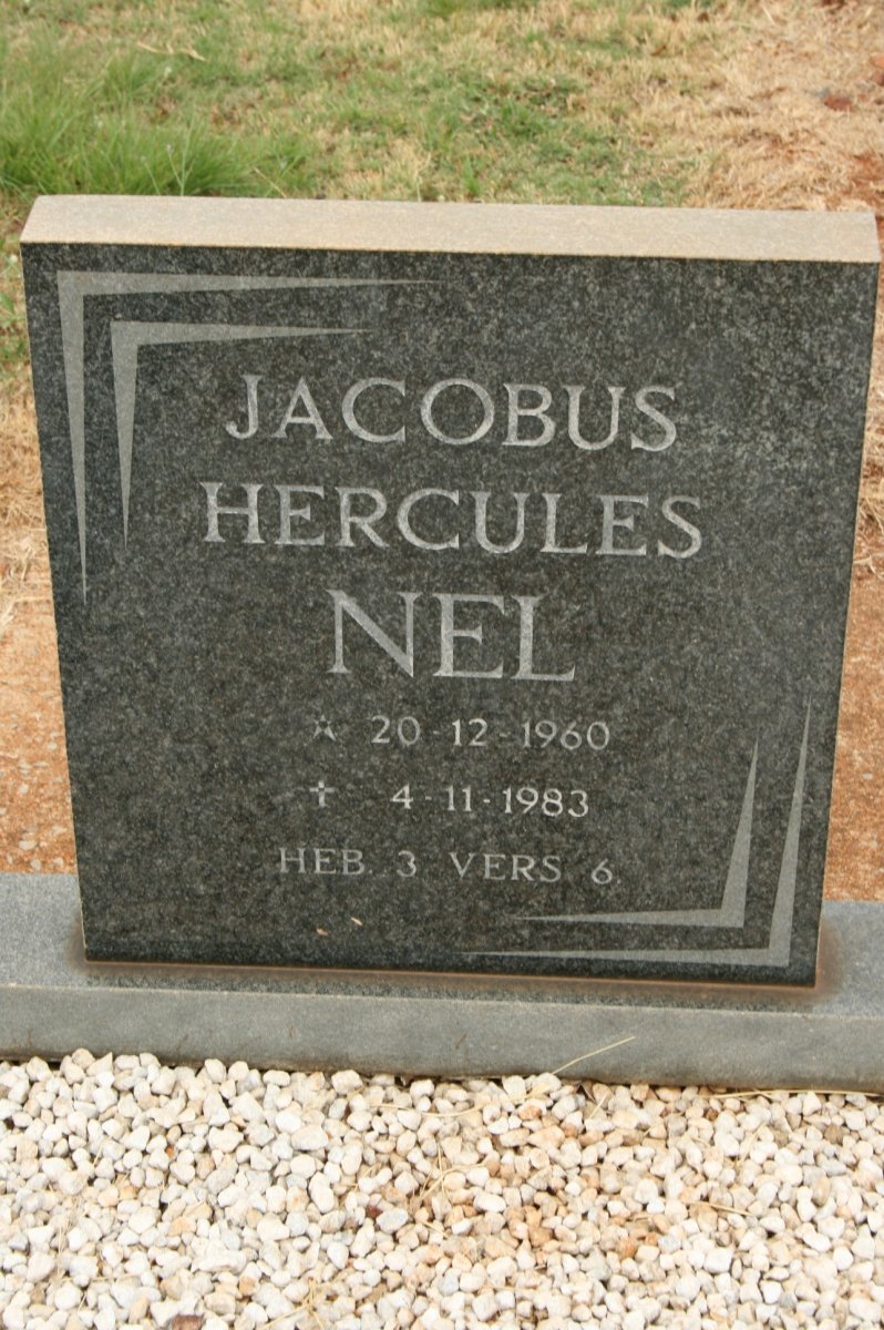 NEL Jacobus Hercules 1960-1983