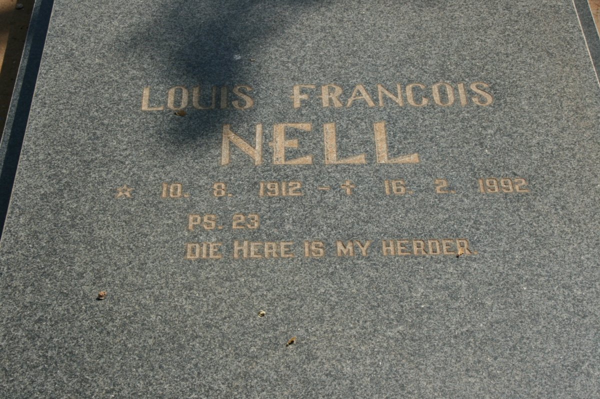 NELL Louis Francois 1912-1992