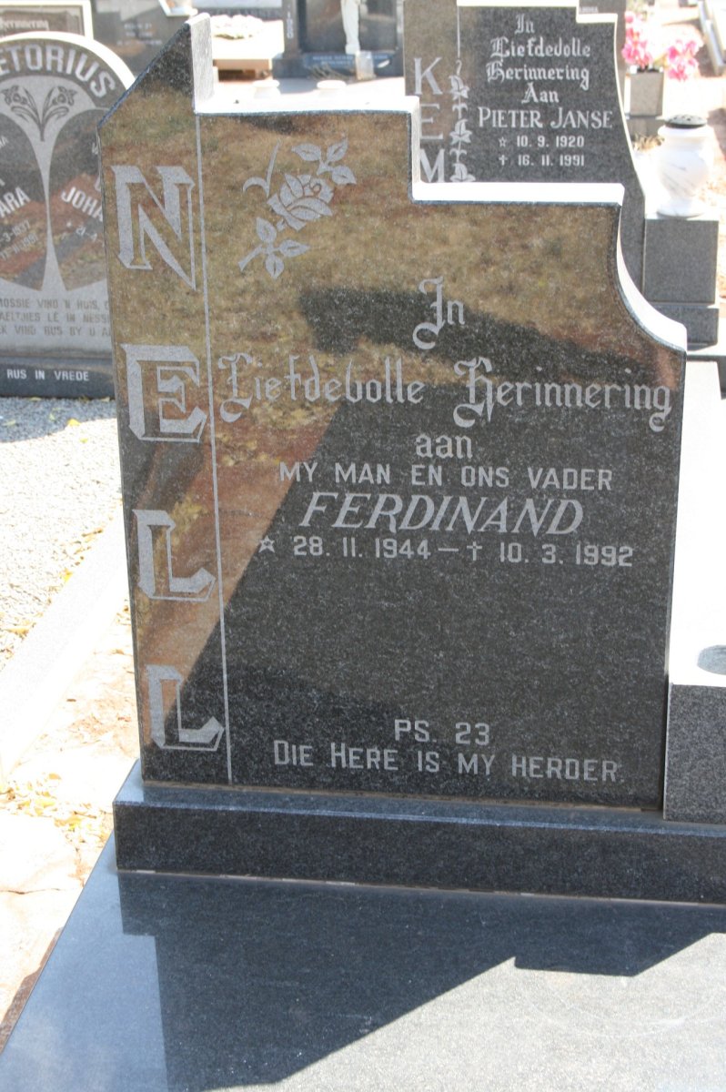 NELL Ferdinand 1944-1992
