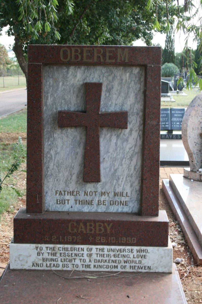 OBEREM Gabby 1932-1990