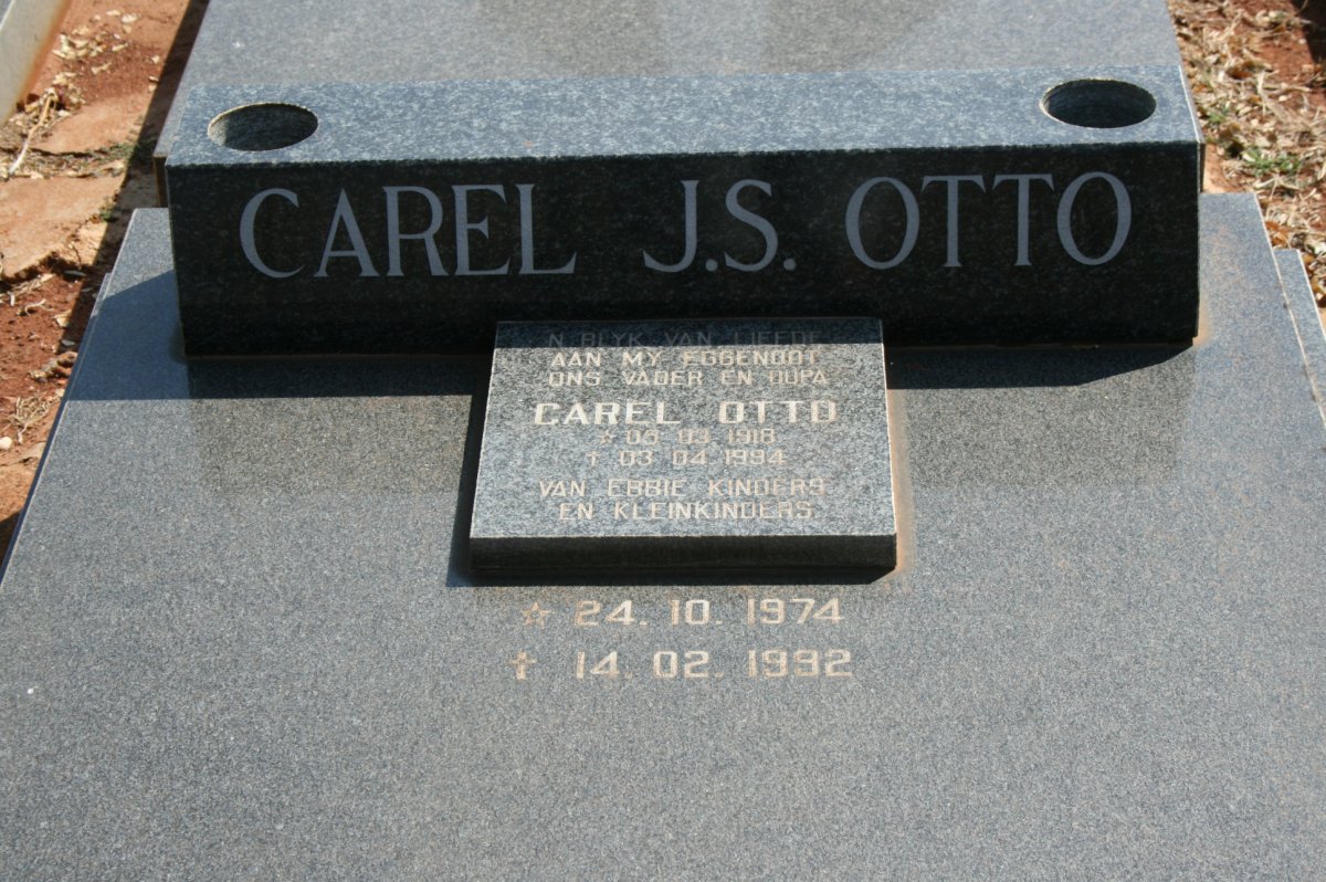 OTTO Carel 1918-1994 :: OTTO Carel J.S. 1974-1992