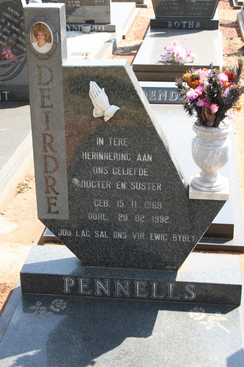PENNELS Deirdre 1969-1992