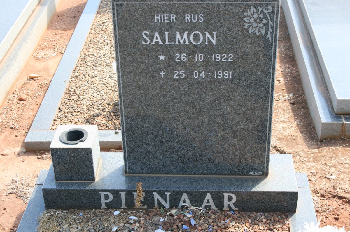 PIENAAR Salmon 1922-1991