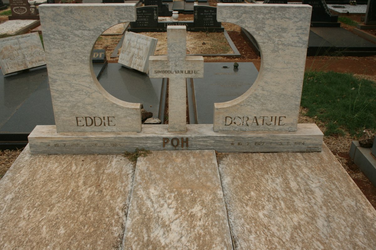 POHL Eddie 1915-1984 &amp; Doratjie 1927-1984