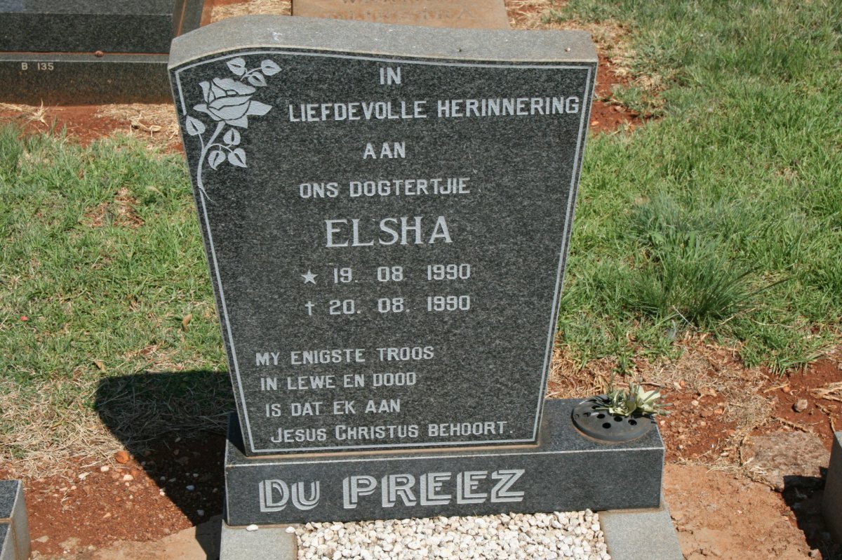 PREEZ Elsha, du 1990-1990