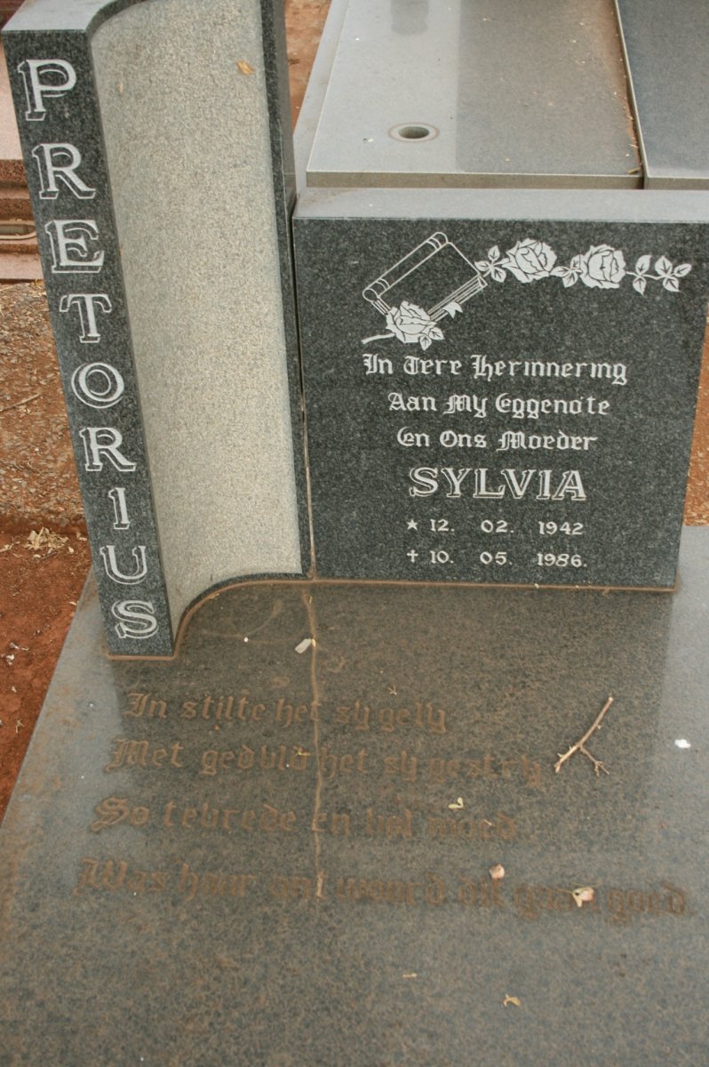PRETORIUS Sylvia 1942-1986