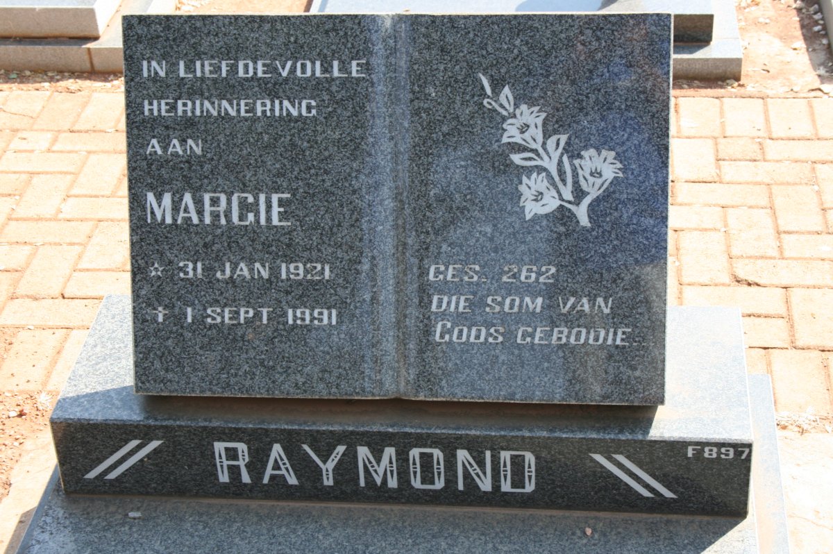 RAYMOND Margie 1921-1991