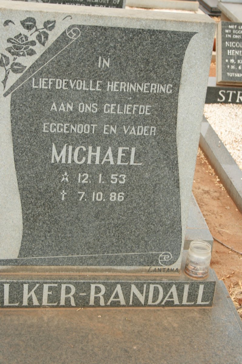 RANDALL Michael, ?LKER 1953-1986