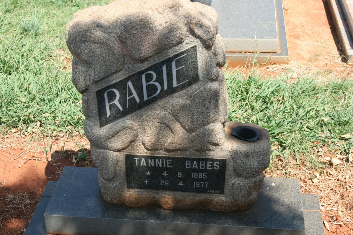 RABIE Babes 1885-1977