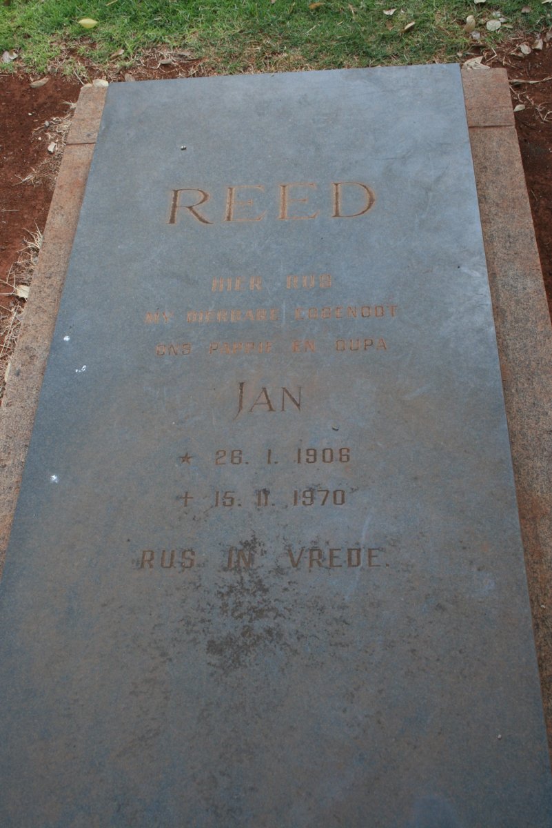 REED Jan 1908-1970